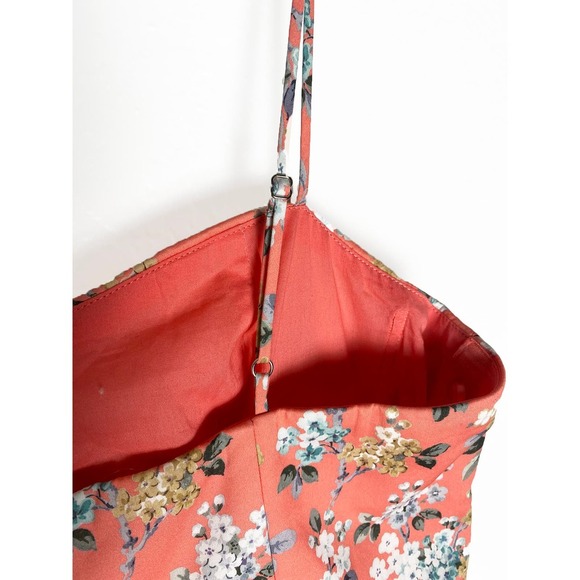 Women's J.Crew X Liberty Josephine Floral Cotton Poplin Dress Ruffle Hem NWT - Picture 9 of 15